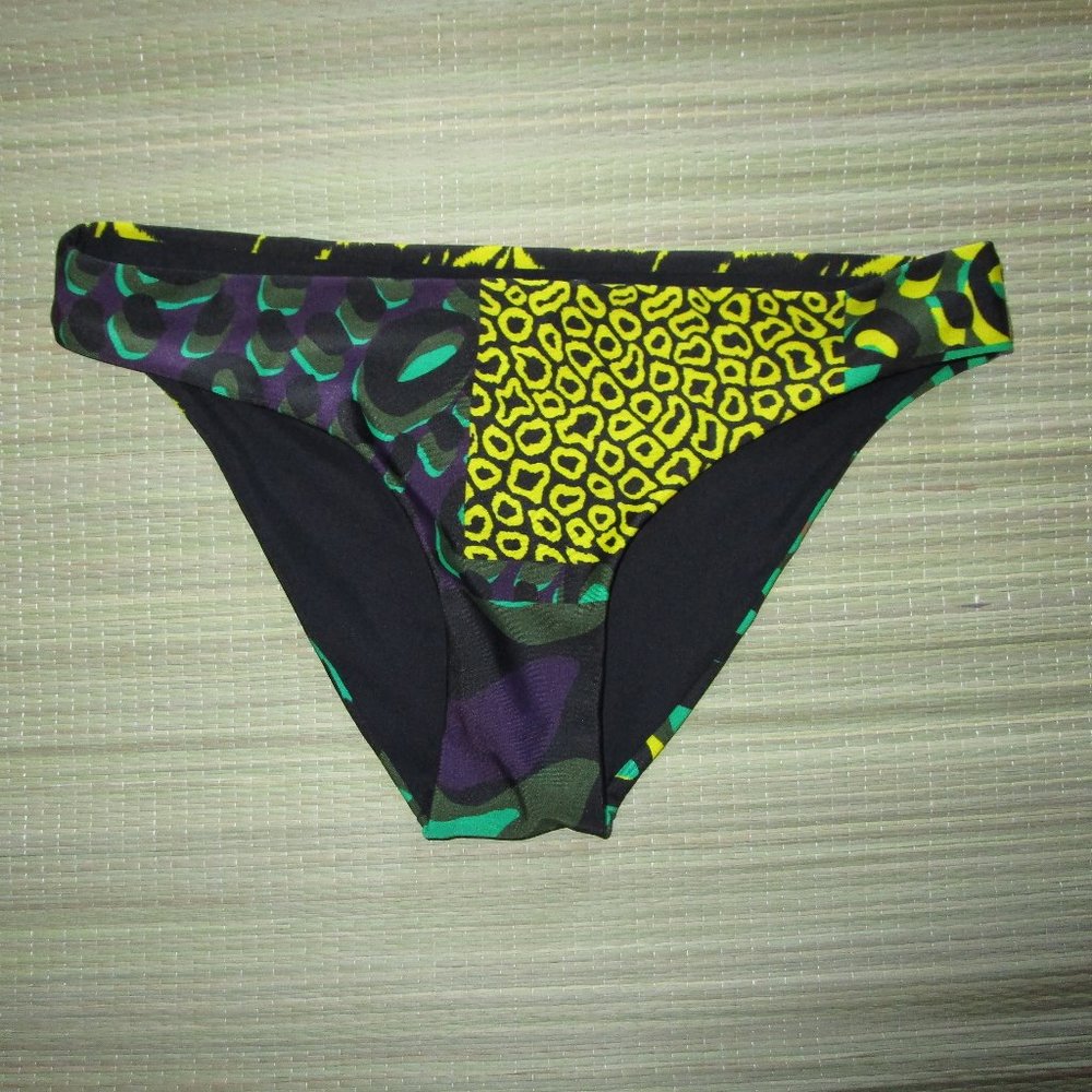 VERSACE 1 Animalier Marea Bikini Bottom Swimsuit